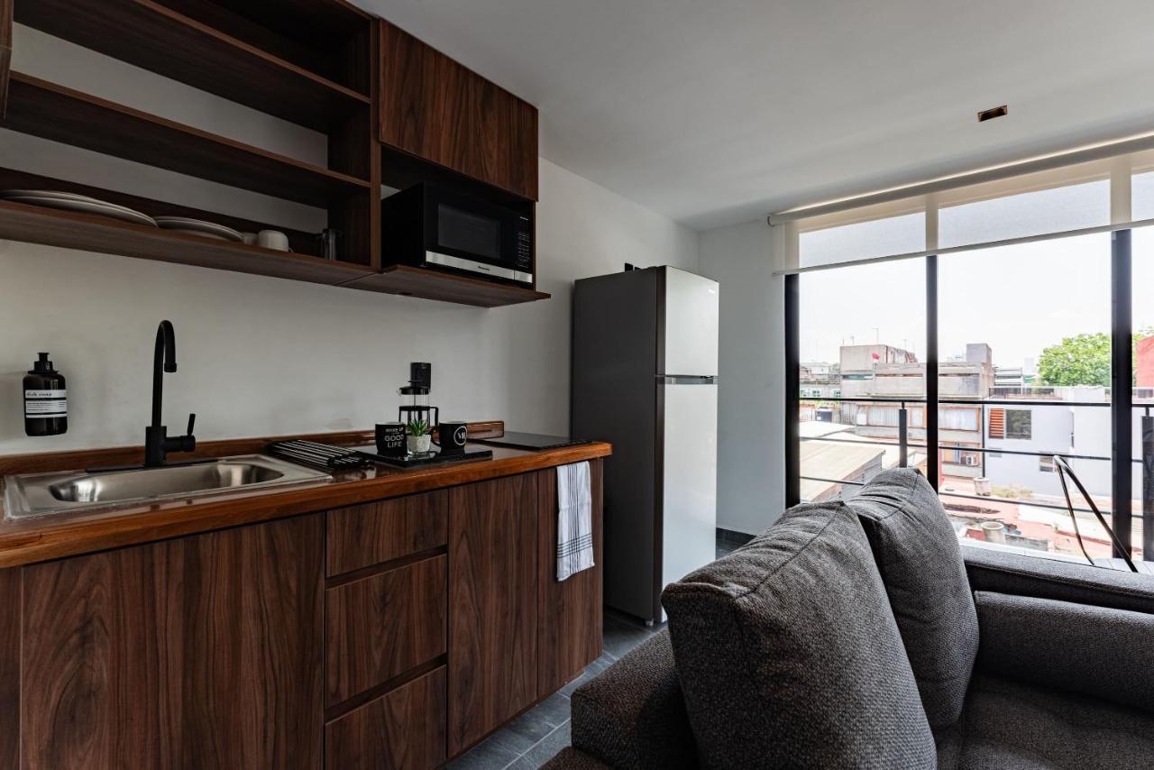 Santa Ma La Ribera Apartments By Vh Мехіко Екстер'єр фото