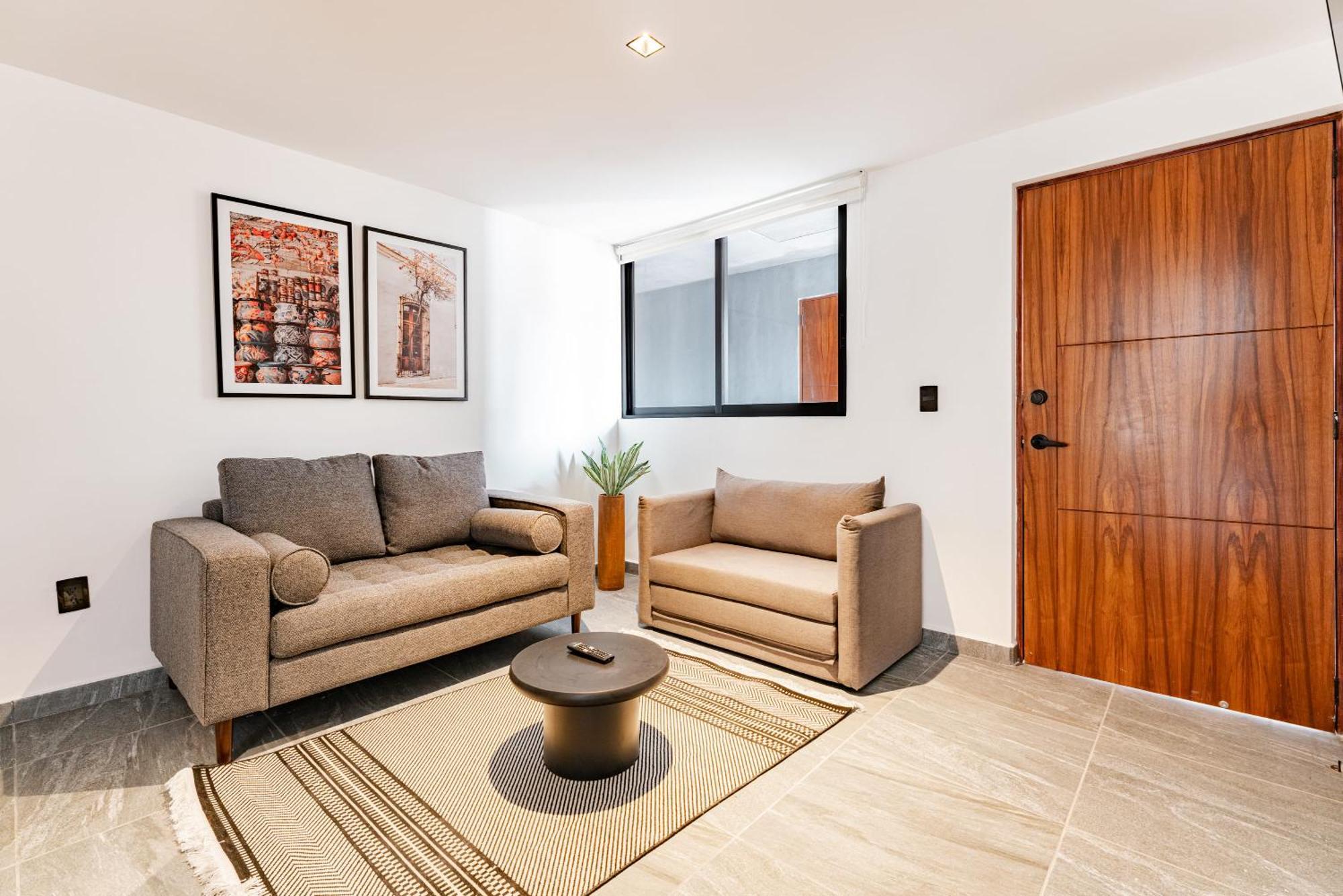 Santa Ma La Ribera Apartments By Vh Мехіко Екстер'єр фото
