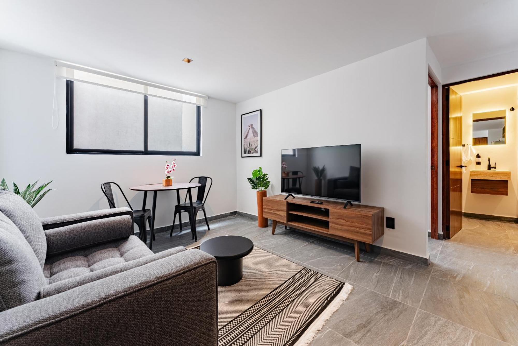 Santa Ma La Ribera Apartments By Vh Мехіко Екстер'єр фото