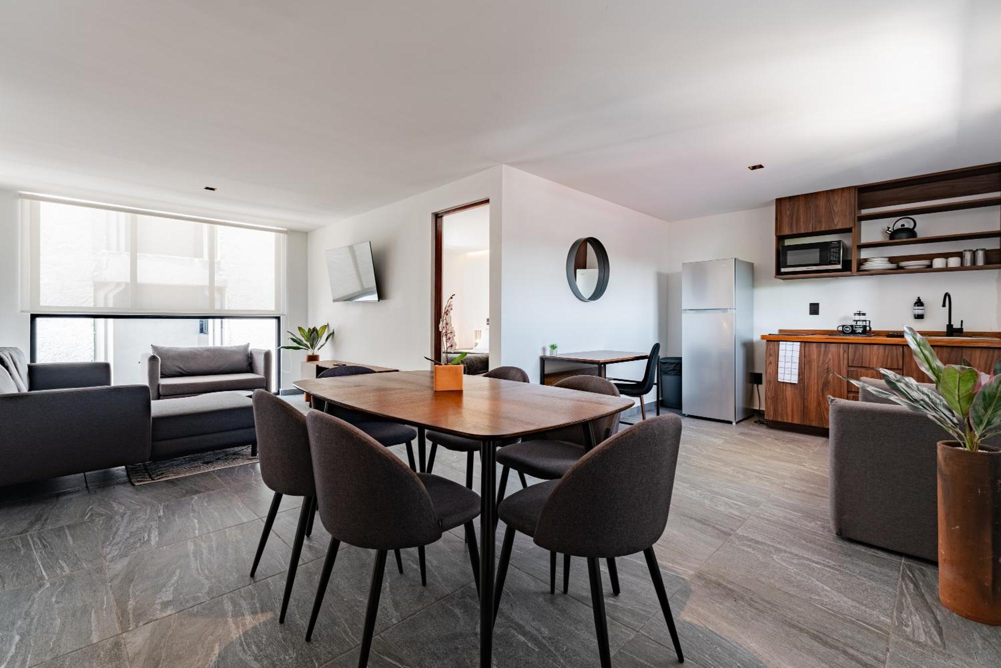 Santa Ma La Ribera Apartments By Vh Мехіко Номер фото